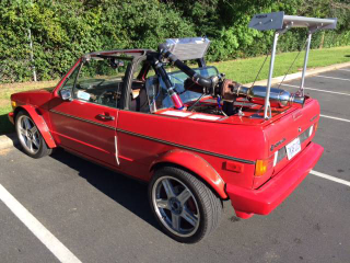 Illustration for article titled The Best VW Cabriolets Have A Turbocharged GM V6 Mounted In The Middle